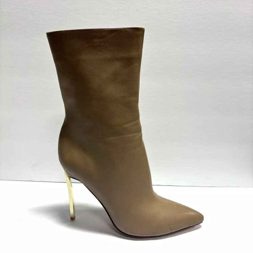 London Rag Women’s Klayton, Brown Heeled Boots, Size 10 M